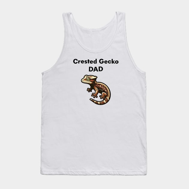 Crested Gecko Tank Top by dinokate